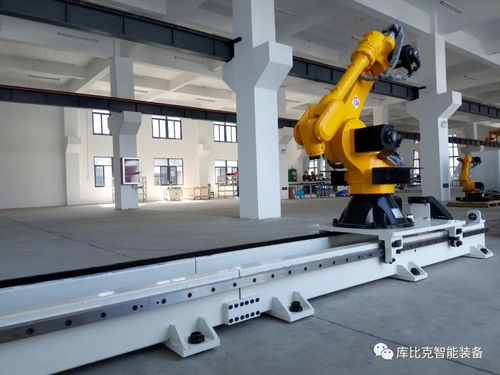 六軸機(jī)器人 寶元系統(tǒng) 機(jī)器人第七軸的滾輪導(dǎo)軌